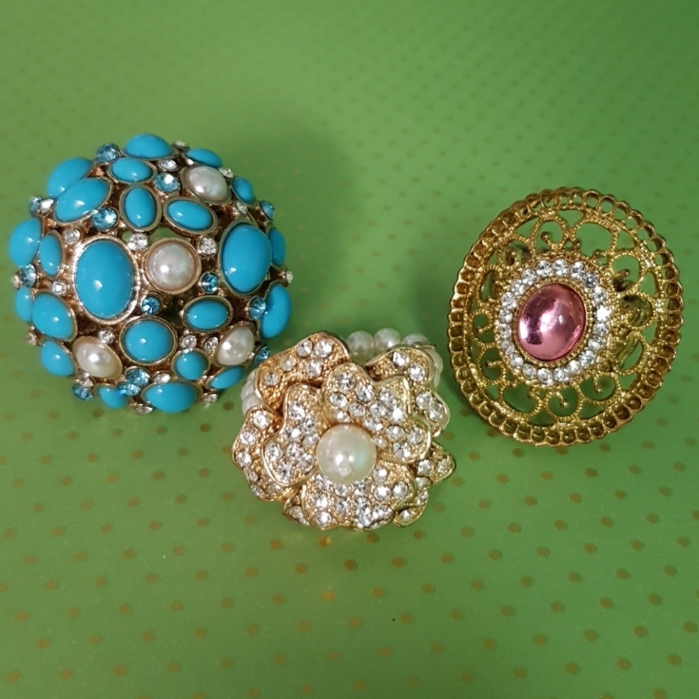 Cocktail Ring trio